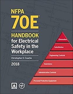 2018 NFPA 70E Handbook Cover